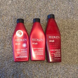 Color extend shampoo and conditioner